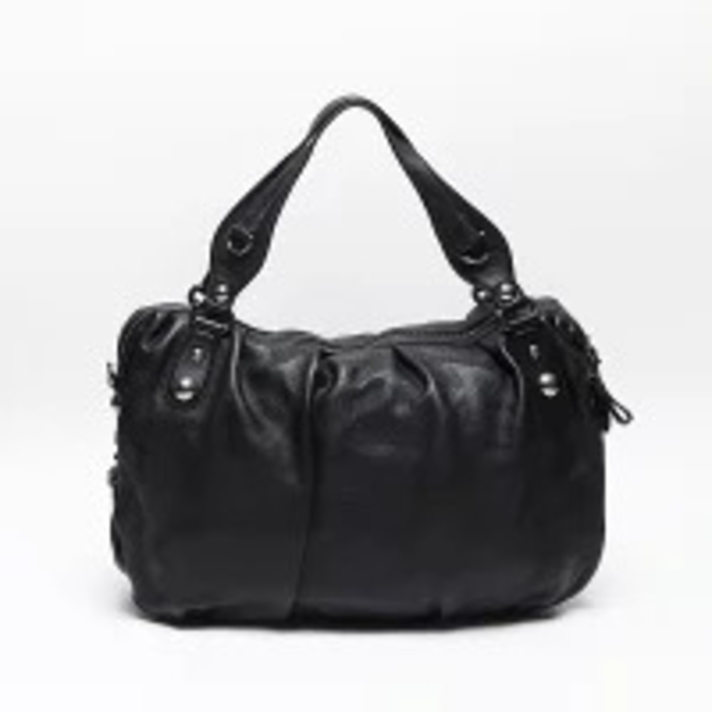 Gucci leather horsebit chain shoulder bag black - Picture 3 of 13
